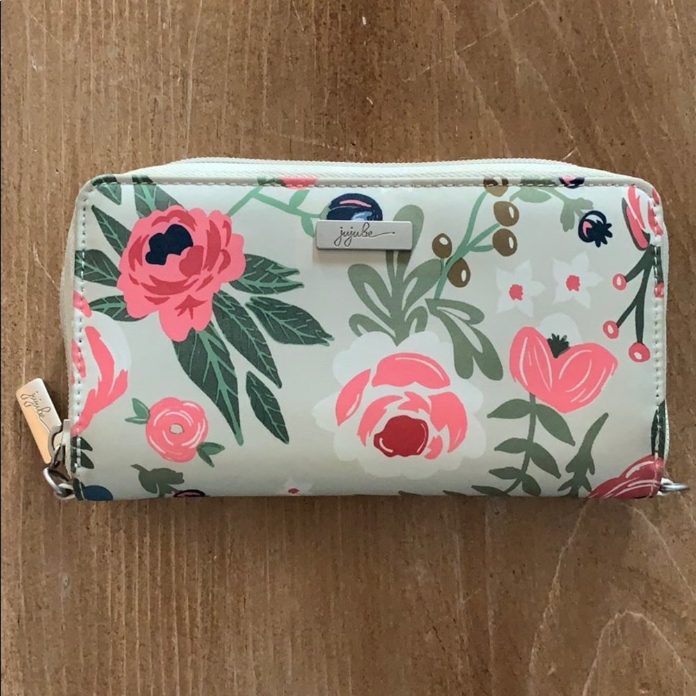 Jujube Be Spendy Wallet, in Rosy Posy